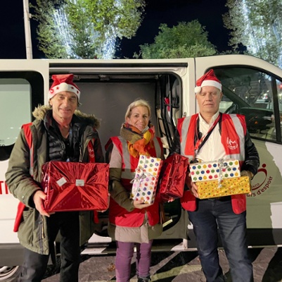 Maraude Nice - D&eacute;cembre 2022 - Boites No&euml;l